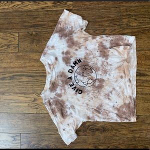 Give a damn crop top